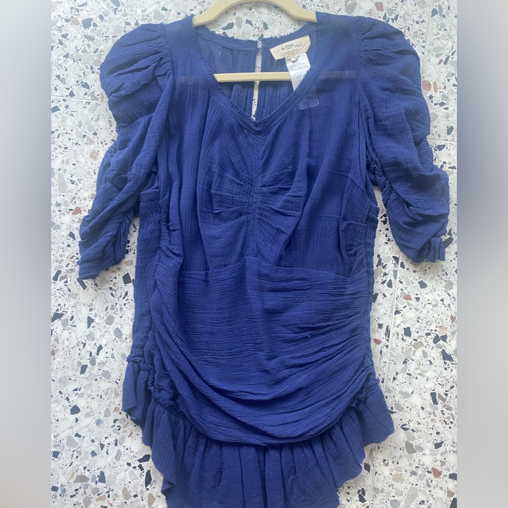Isabel Marant fitted blouse with peplum